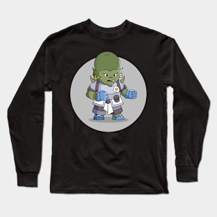 Relic Hunters - Green Orc with Blue Clothes Long Sleeve T-Shirt